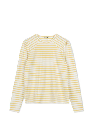 Point Puff Sleeve Crew Tee