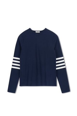 Point Sleeve Stripe Tee