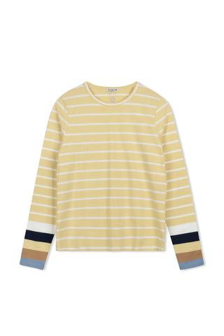 Point Cuff Stripe Tee