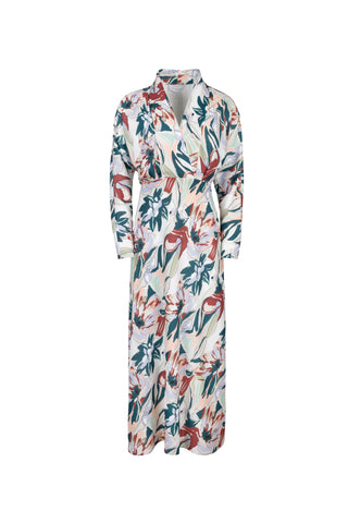 Ofd Funnel Shawl Collar Dress