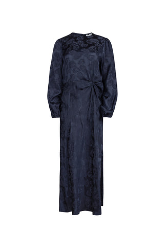 Ofd Shirring Detail Bias Dress