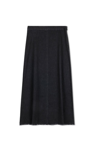 hd aline fringe hem skirt