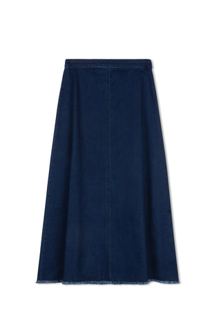 hd aline fringe hem skirt