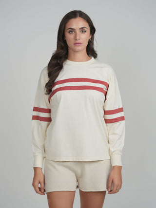 POINT BALLOON SLEEVE TEE