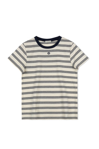 POINT STRIPE SHORT SLEEVE TEE