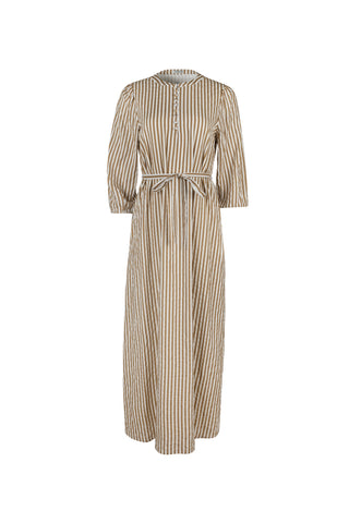 POINT PUFF SLEEVE DRESS