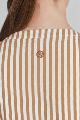 POINT PUFF SLEEVE DRESS