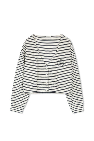 POINT LOOP TERRY CARDIGAN