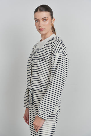 POINT LOOP TERRY CARDIGAN