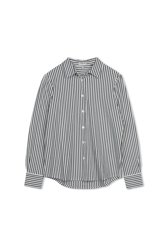 POINT KNIT BUTTON UP SHIRT