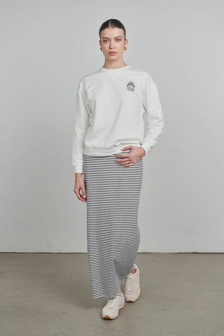 POINT STRAIGHT SKIRT