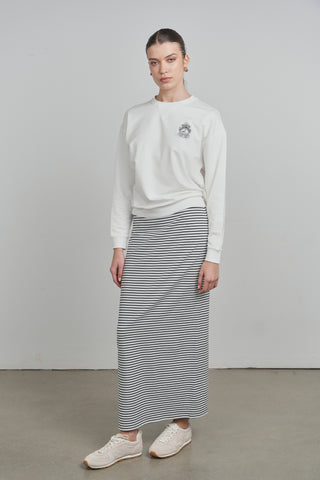 POINT STRAIGHT SKIRT