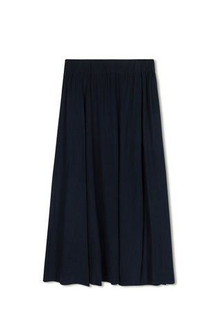 POINT LINEN PANEL SKIRT