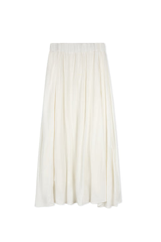 POINT LINEN PANEL SKIRT