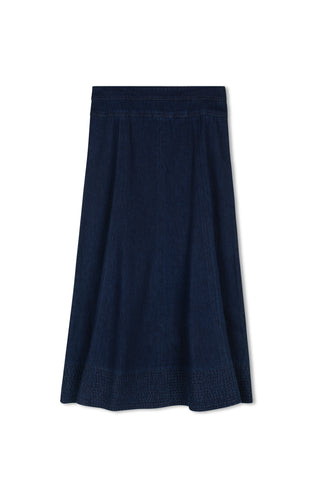 Hd Trapunto Stitch Flared Skirt