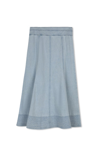 Hd Trapunto Stitch Flared Skirt