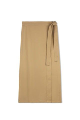 Hd Trapunto Stitch Wrap Skirt