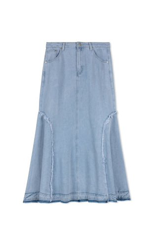 Hd Raw Edge Aline Skirt