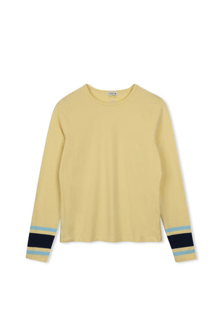 POINT BOXY STRIPE TEE