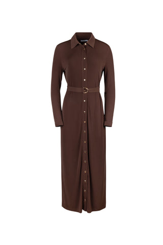 Ceremony Belted Jersey Dress