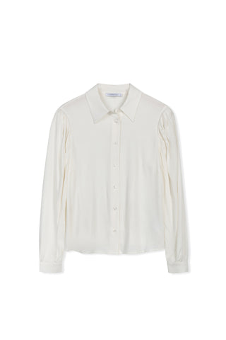 Ceremony Puff Sleeve Button Down