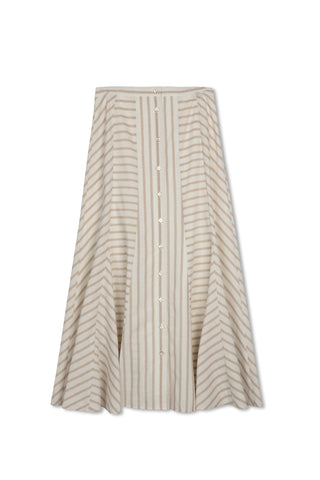 Ceremony Button Front Skirt