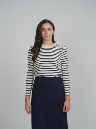 POINT PUFF SLEEVE TOP