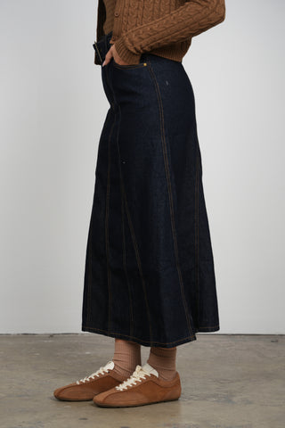 HD Gored Belted Skirt