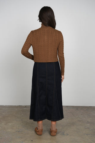 HD Gored Belted Skirt