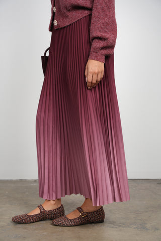 Ceremony Elastic Waist Maxi Skirt