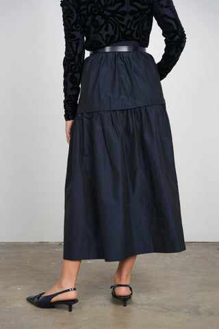 Ceremony Tier Taffeta Skirt