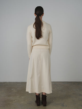 Ceremony Side Buckle Yoke Skirt