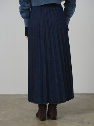 HD Pleated Maxi Skirt