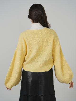 KM Balloon Sleeve Sweater