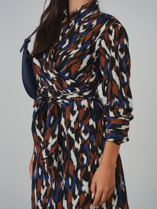 Element Wrap Front Shirtdress