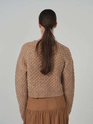 KM Honeycomb Stitch Sweater