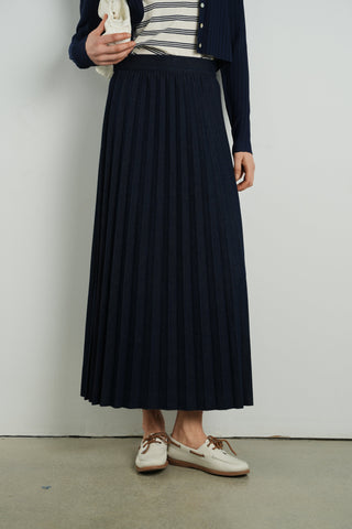 Hd Pleated Maxi Skirt