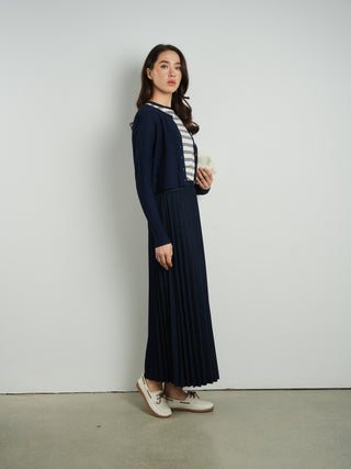 Hd Pleated Maxi Skirt