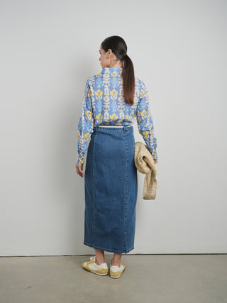 Hd Sculpted Seam Maxi Skirt