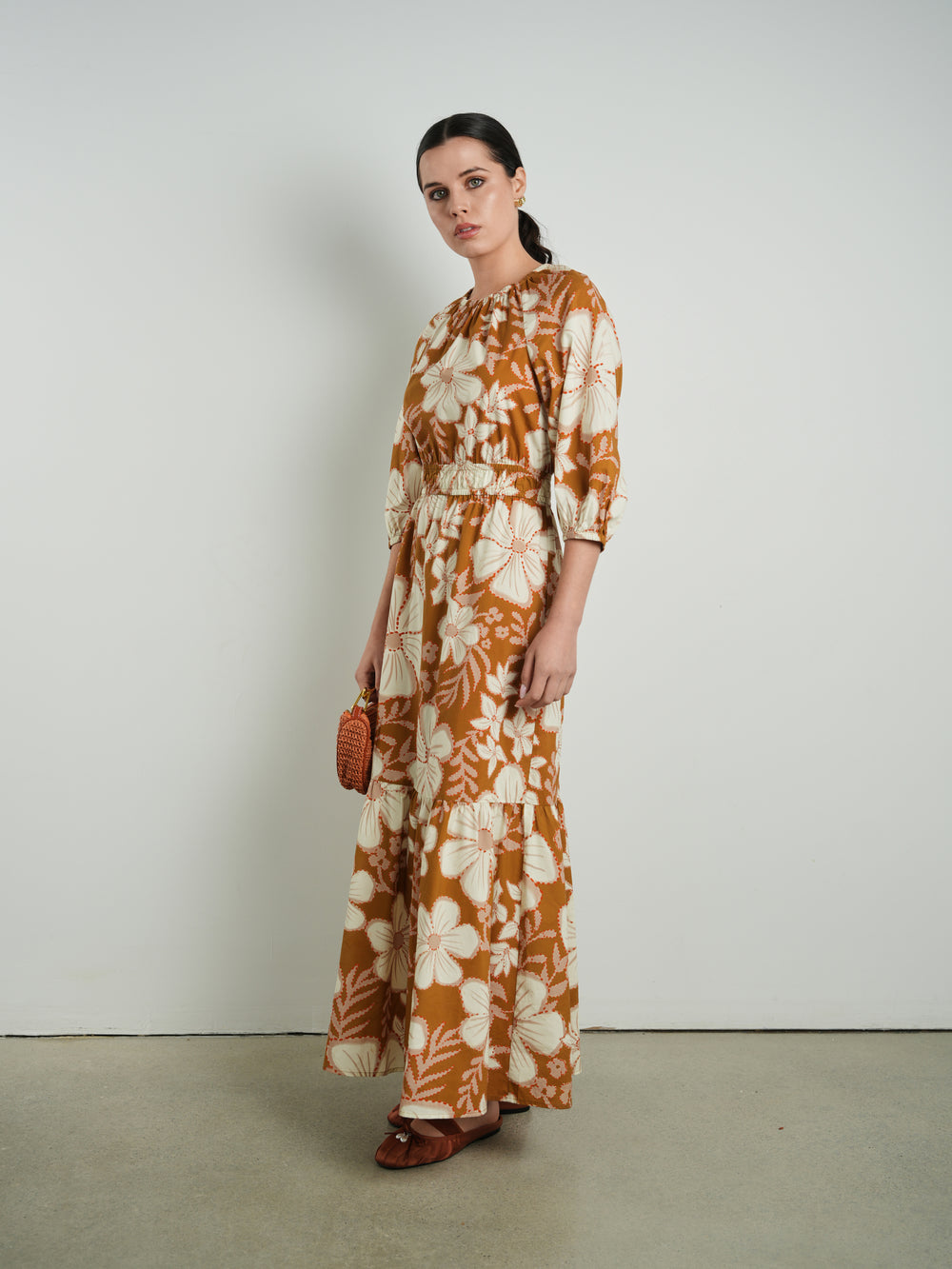 bali at last maxi dress Bali Leaf Bandeau Maxi Dress
