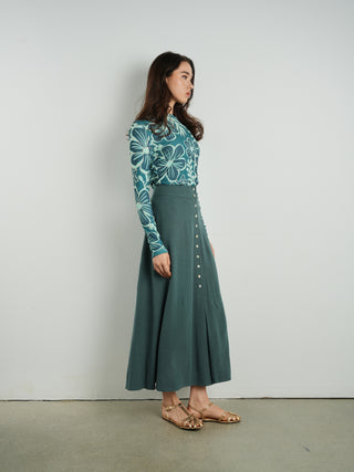 Cleo Mesh Long Sleeve Top