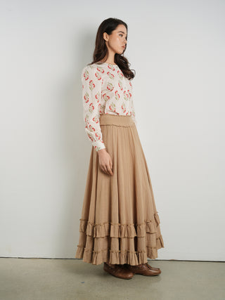 Cleo Boho Floral Blouse