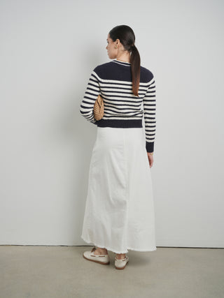 Hd Aline Skirt W/ Fringe Hem