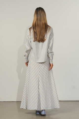 Ceremony Button Front Skirt