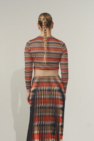 Ceremony Crewneck Long Sleeve Top