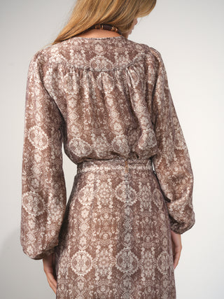 Ceremony Tier Maxi Skirt