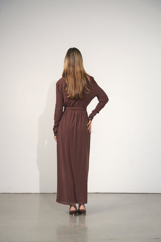 Ceremony Belted Jersey Dress