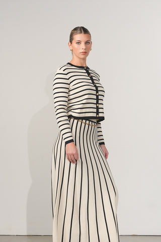 Ceremony Cropped Long Sleeve Cardigan