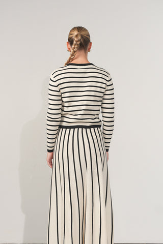 Ceremony Cropped Long Sleeve Cardigan