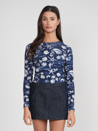 POINT X HD PRINTED CREW TEE